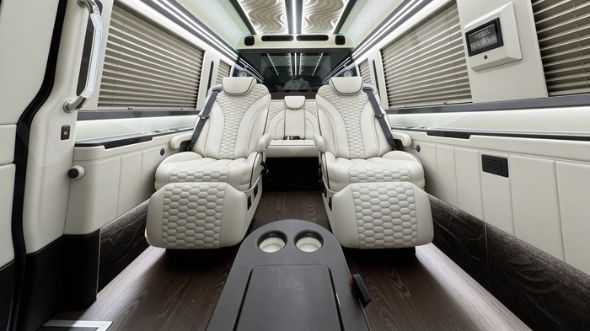 8 passenger sprinter van interior garden grove