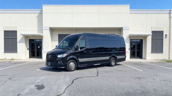 garden grove 15 passenger sprinter van