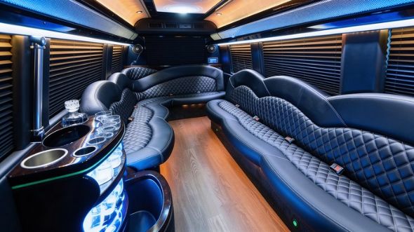 garden grove sprinter limousine interior