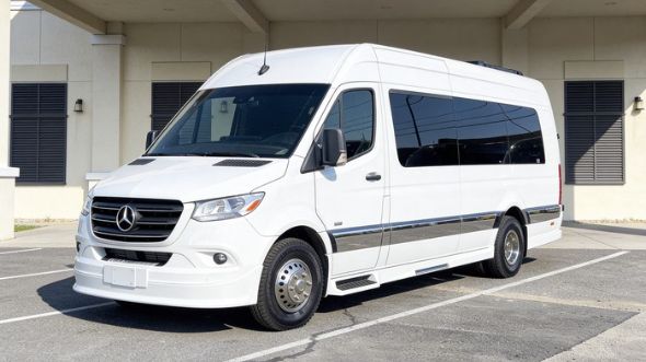 garden grove wedding sprinter van rental