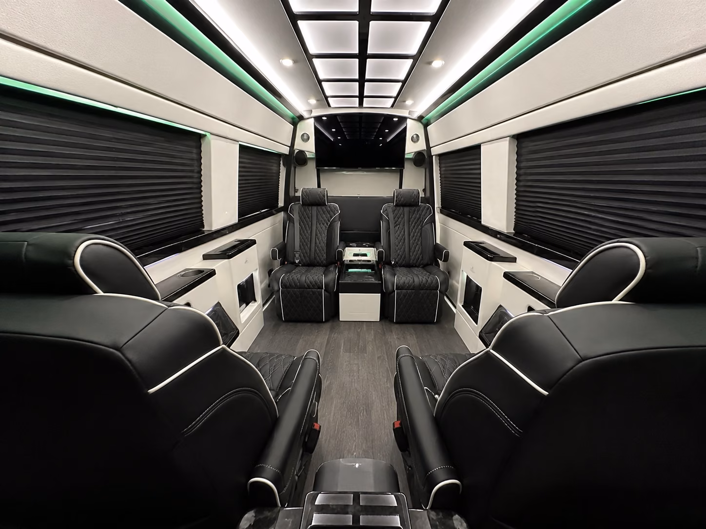 20 passenger sprinter van inside