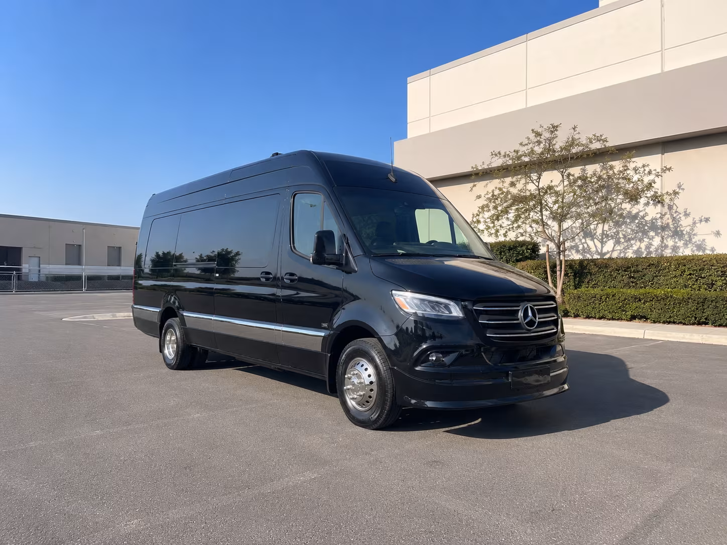 garden grove 12 passenger sprinter van
