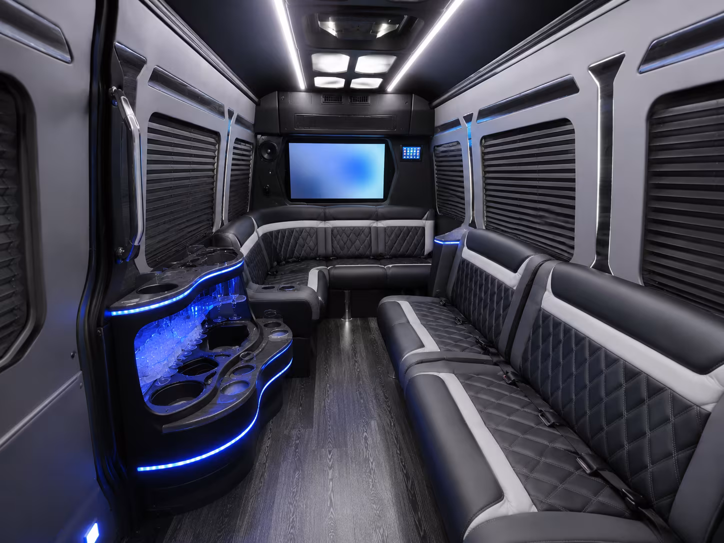 garden grove private event sprinter van rental